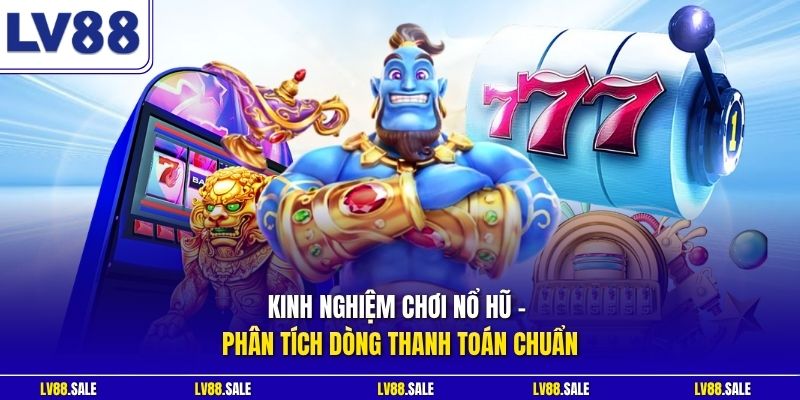 Kinh nghiệm chơi nổ hũ - phân tích dòng thanh toán chuẩn