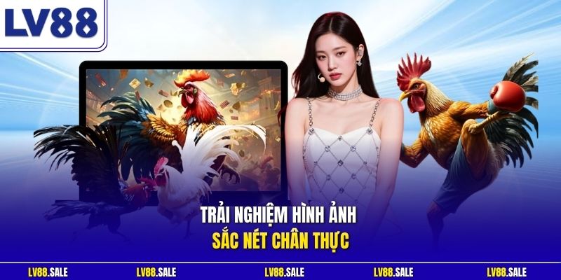 Trải nghiệm hình ảnh sắc nét chân thực
